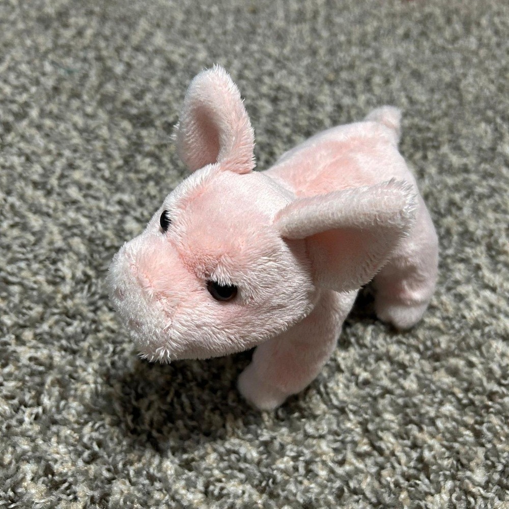 Douglas Pink Small 6" Pig Plush Washable